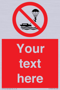 Custom No parasailing